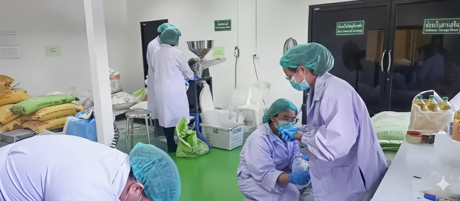 โรงงานอาหารสัตว์ โรงงานผลิตอาหารสัตว์